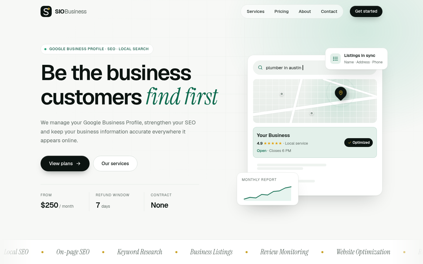 SIO Business screenshot